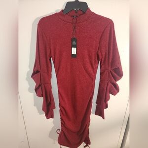 NWT Burgundy Sweater Dress